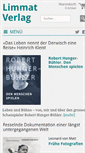 Mobile Screenshot of limmatverlag.ch